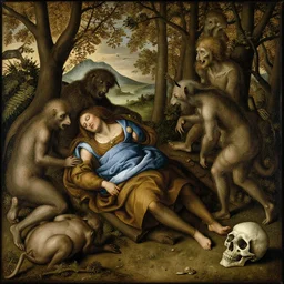 critters, sickness and death by hieronymus bosch