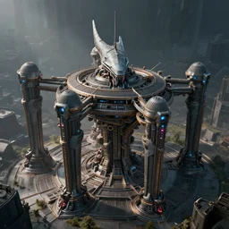 protoss structure 4 dimensional view beautiful art uhd 4 k, artstation, hdr, 4 k, incredible detail, cinematic lighting, unreal engine 5