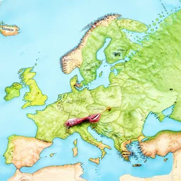 a map over sweden