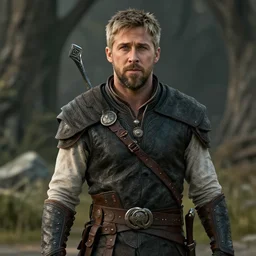 Ryan Gosling as a character in Skyrim