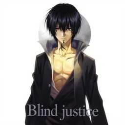 album cover art for blind justice akihiko yoshida