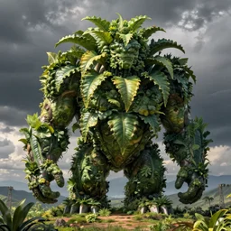 Giant Plant Monster by greg rutkowski
