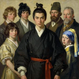 full character of a handsome ancient chinese young man, painting by gaston bussiere, katsuya terada, nc wyeth, greg rutkowski, craig mullins, vermeer, frank frazetta, mucha, tom of finland, trending on artstation, jeffery catherine jones