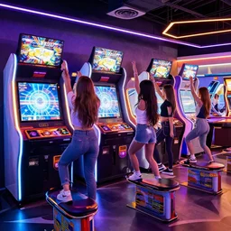 dance dance revolution machine