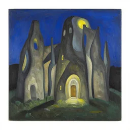 Zdzislaw Beksinski made by Zdzislaw Beksinski in style of Zdzislaw Beksinski n -7