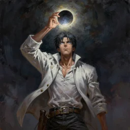 impressionistic oil painting of the eclipse scene of the manga berserk, key visual, concept art, extremely moody lighting, highly detailed, digital painting, artstation, unreal engine,