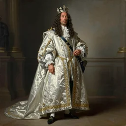beautiful oil painting, full length portrait of dwayne Johnson as Louis xiv in baroque coronation robes 1701, Dan Mumford , Dan Mumford , Alex grey, highly detailed , lsd visuals, dmt entity , visionary art, psychedelic art, ornate, vaporwave, baroque, Greg rutkowski