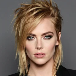 portrait of beautiful cara delevingne with a 1 9 8 0's punk hairstyle by mario testino, headshot, detailed, award winning, sony a 7 r