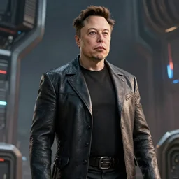 elon musk in a DC movie, science fiction industrial hard science concept art, 8K render octane high definition cgsociety, photorealistic, unreal engine