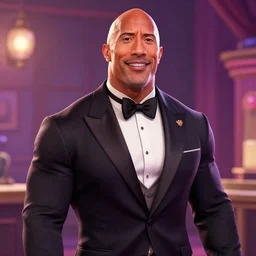 Dwayne Johnson in Hazbin Hotel