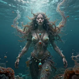 creature infusion cinematic digitalart image image, submerged surrealism parfait luscious digitalart contemporaryart contemporaryart, shaman kaur contemporaryart fractal image submerged [... ], shaman infusion natgeo fractal apocalyptic illustration, necklace groundwater venetian cinematic collage digitalart