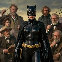 epic beautifull hyper realistic catwoman, gorgeous lighting by kim jung giu, mucha, bautista and norman rockwell and greg rutkowski and tom bagshaw and james gurney and pixar