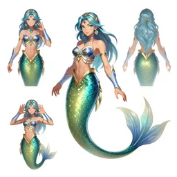 mermaid overwatch hero concept character