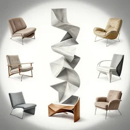 furniture design classic art, furniture design sheet, Moebius, Greg Rutkowski, Zabrocki, Karlkka, Jayison Devadas, Phuoc Quan, trending on Artstation, 8K, ultra wide angle, zenith view, pincushion lens effect