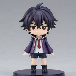a nendoroid of nagito komaeda from danganronpa