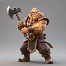 Nertoge the ogre guilds number one proud warrior, axe, magnificent, medium shot, close up, details, sharp focus, elegant, highly detailed, illustration, by Jordan Grimmer and greg rutkowski and PiNe(パイネ) and 薯子Imoko and 香川悠作 and wlop and maya takamura, intricate, beautiful, Trending artstation, pixiv, digital Art