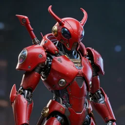 red tiger beetle helmet. epic sci - fi character concept. cyberpunk anime style. retro electronics. retro shapes. cinematic digital art.
