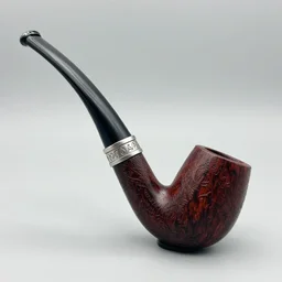 beautiful hand carved norse pipe, long gandalf style,