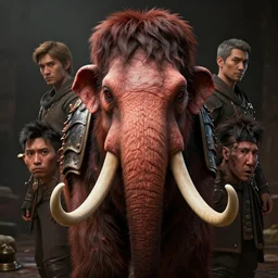 hyperrealistic mixed media image of mammoth flesh armor from skyrim, stunning 3 d render inspired art by greg rutkowski and xiang duan and thomas eakes, perfect facial symmetry, flesh texture, realistic, highly detailed attributes and atmosphere, dim volumetric cinematic lighting, 8 k octane detailed render, post - processing, masterpiece,