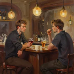 digital painting of a bar by darek zabocki and jordan grimmer