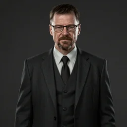 Screenshot of Walter White as Agent 47 in the Hitman 2016 video game