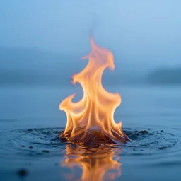 water made of fire