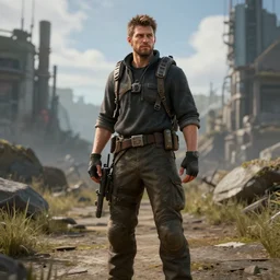 luke hobbs, unreal engine 5, 8 k