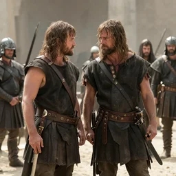 a scene from spartacus ( tv show )