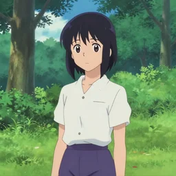 a portrait of a character in a scenic environment by yuumei