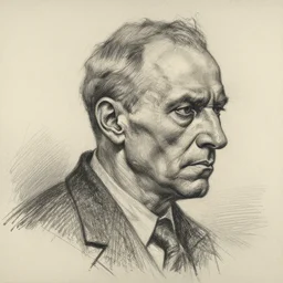 a realistic yet scraggly portrait sketch of the side profile of a stern and sophisticated wojak, trending on artstation, intricate details, in the style of frank auerbach, in the style of sergio aragones, in the style of martin ansin, in the style of david aja, in the style of mattias adolfsson