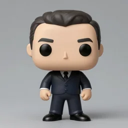 Nicolae Ceausescu As A Funko Pop, Photorealistic, 4K