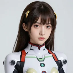 portrait Anime of cute-fine-face girl in an EVA plugsuit, hyper detailed, full body, sci-fi, fantasy, intricate, elegant, highly detailed, digital painting, artstation, concept art, smooth, sharp focus, illustration, pretty face, realistic shaded Perfect face, fine details. Anime. realistic shaded lighting by Ilya Kuvshinov Giuseppe Dangelico Pino and Michael Garmash and Rob Rey