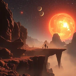 great space pilgrimage, highly detailed, masterpiece, scifi, futuristic, beautiful, cinematic lighting, trending on artstation, art by stuart lippincott and paul chadeisson and victor kam