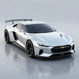 sports car concept based on nissan and chevy sports car body styles, concept car, car design, trending on artstation, concept art, by javier oquendo, jon sibal and khyzyl saleem