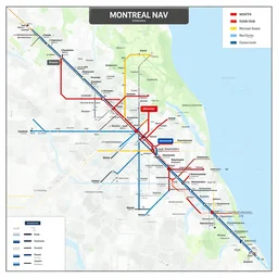 map of montreal subway