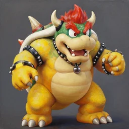a painting of bowser by rj palmer - 9