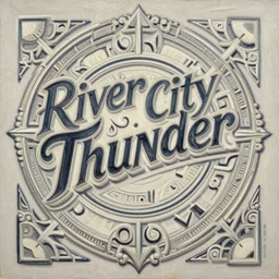 river city thunder, intricate oil painting by greg rutkowski, trending on artstation