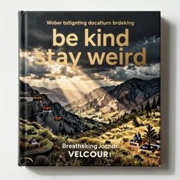 read books be kind stay weird, vector