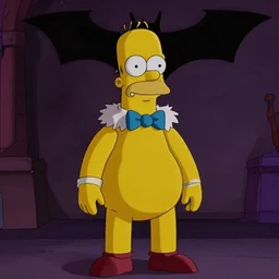 still image of krusty the clown from the simpsons in the dark knight, cinematic, anamorphic, 8 0 mm f / 2. 8 l, 3 5 mm film, movie