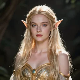 Portrait of an Elf Queen by greg rutkowski