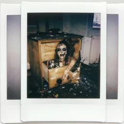 infamous polaroid photograph of a horrifying discovery in the drawer of an abandoned house