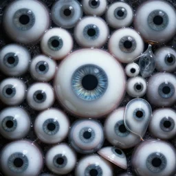 a monster full of eyes horror