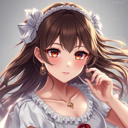 anime girl by davinci, full body dramatic pose, beautiful and stunning face and eyes, pixiv gelbooru danbooru
