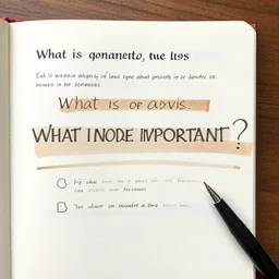 What is more important, the question or the answer?