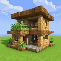 minecraft house for beginners, stylish