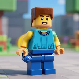 still from lego minecraft movie
