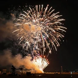 nuclear bomb fireworks, beautiul