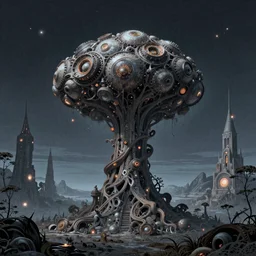 otherworldly science fiction surrealism by Chris Mars.