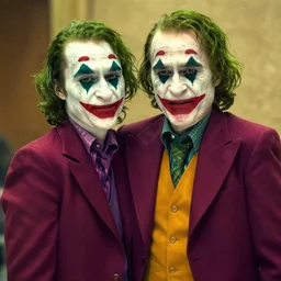 saul goodman!!!! as ( ( the joker ) )