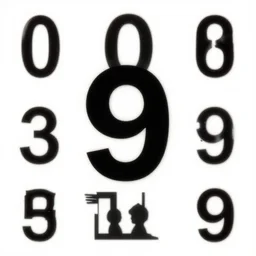 a random number from 0 to 9